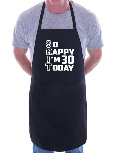 Schürze lustig geburtstag - schürze, 30.