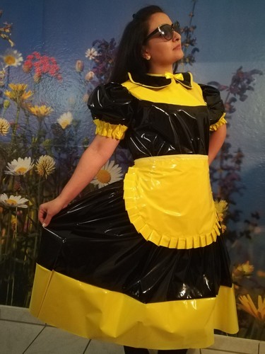 Adult sissy kleid zofe - zofe, lack