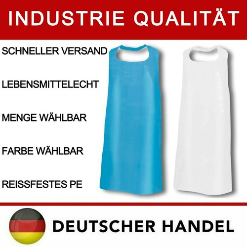 Einmalschürzen - pe,